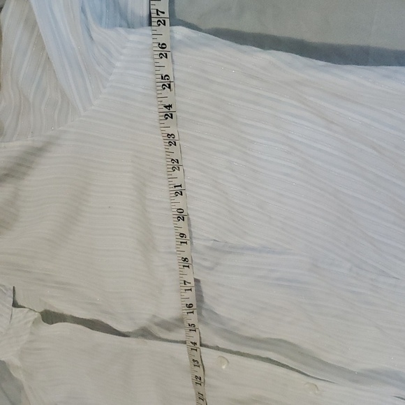 Marina Rinaldi Sport Long sleeves Striped Blouse Tops Size XL - Picture 9 of 11